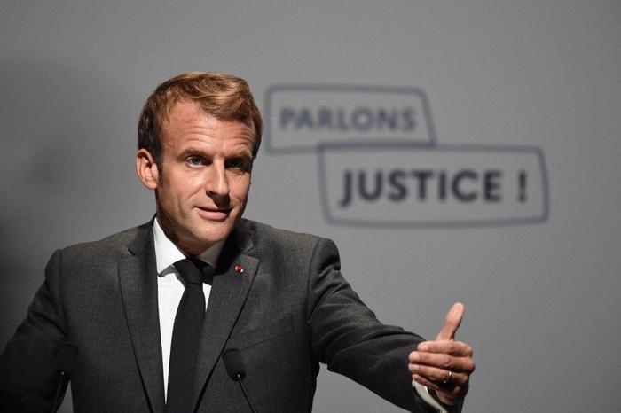 Emmanuel Macron états généraux de la Justice AFP