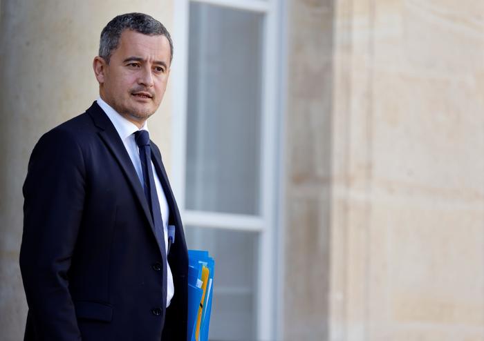 Gérald Darmanin portrait AFP