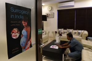 Une clinique pour mères porteuses à New Delhi, en Inde