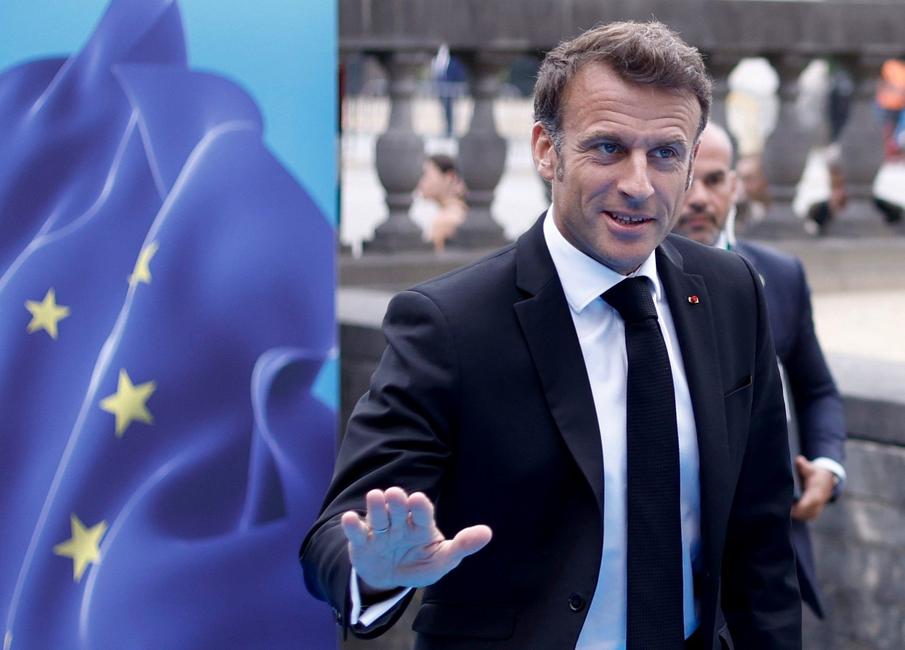 Emmanuel Macron Europe AFP