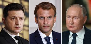 Emmanuel Macron Vladimir Poutine AFP