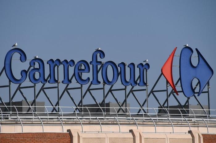 Carrefour logo AFP
