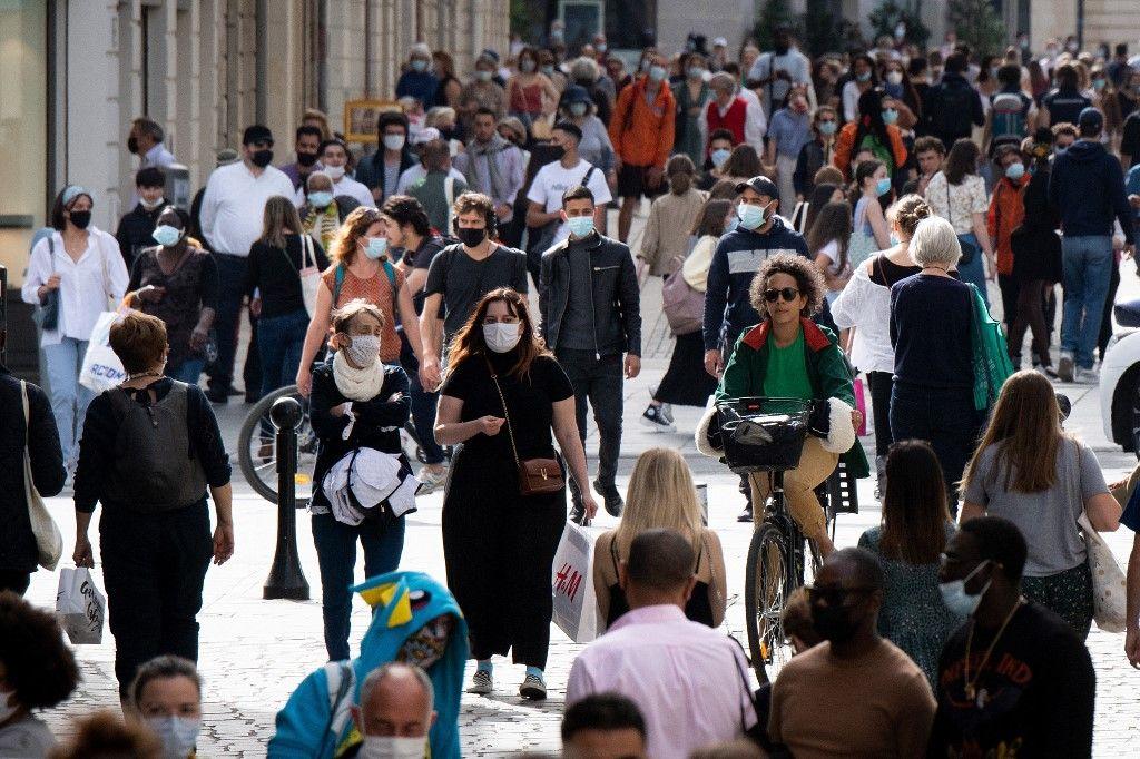 France Covid-19 population Nantes AFP