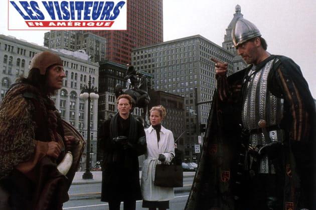 Les visiteurs en Amérique : "Viens Jacquouille, on est pas les bienvenus ici. On rentre à Paris"