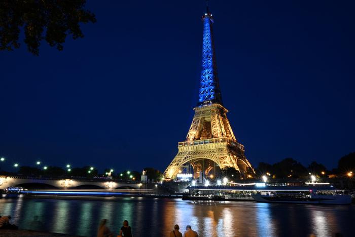 Tour Eiffel Ukraine AFP
