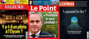 Revue de presse des hebdos 25 mars