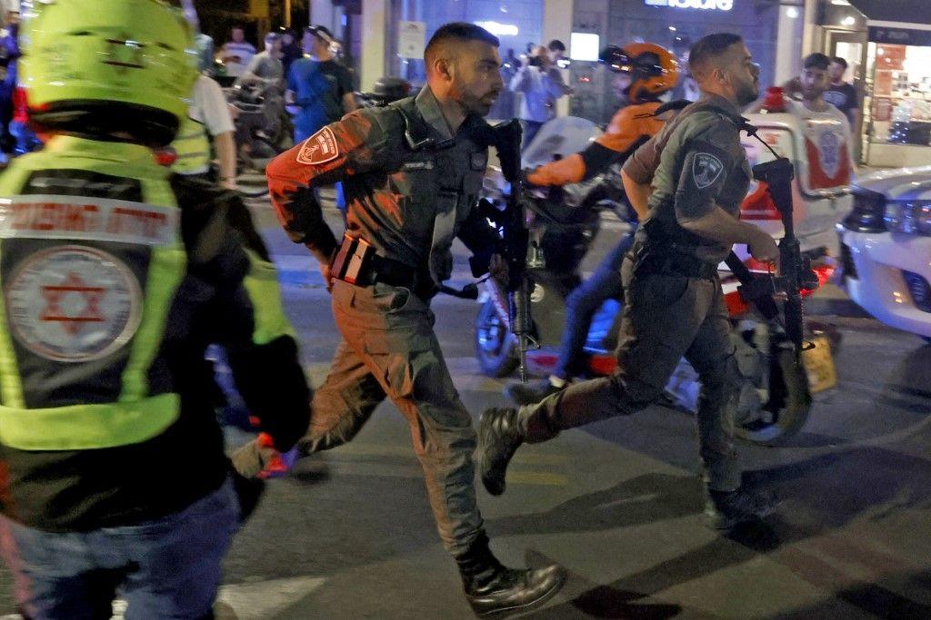 Tel Aviv attentat avril 2022 AFP