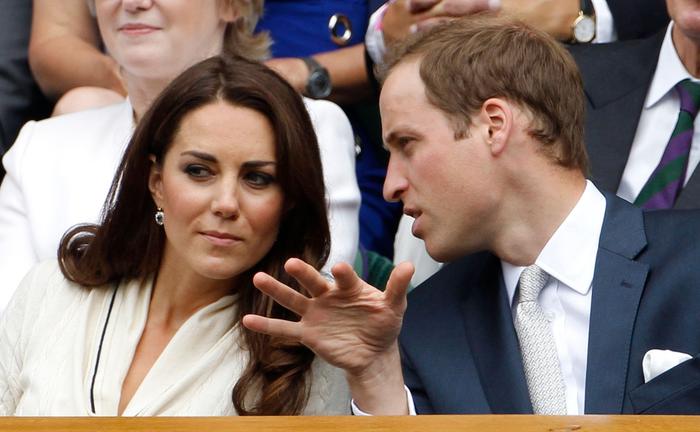 Le couple princier de William et Kate Middleton.