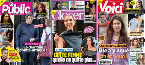 "Public", "Closer" et "Voici".