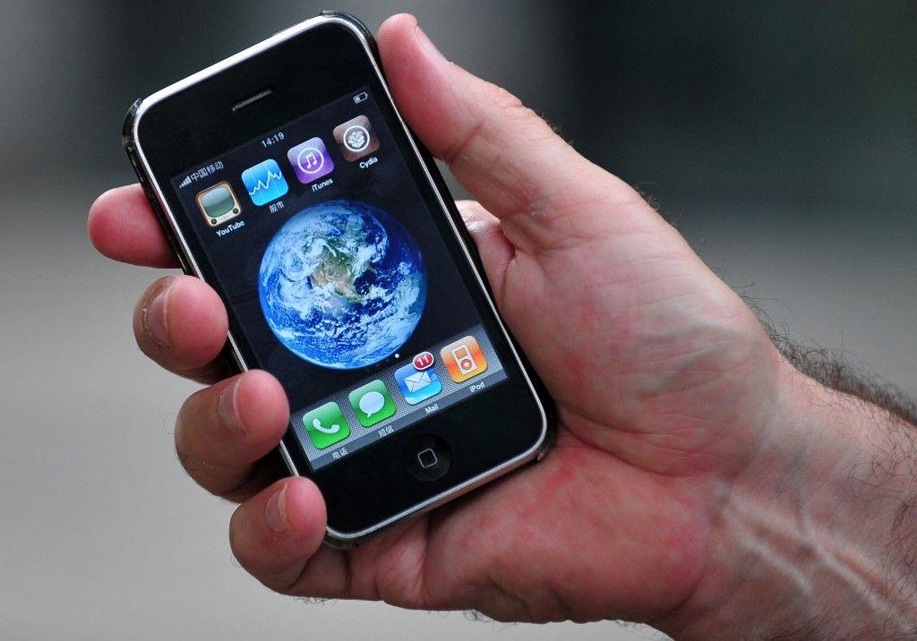 iphone terre AFP