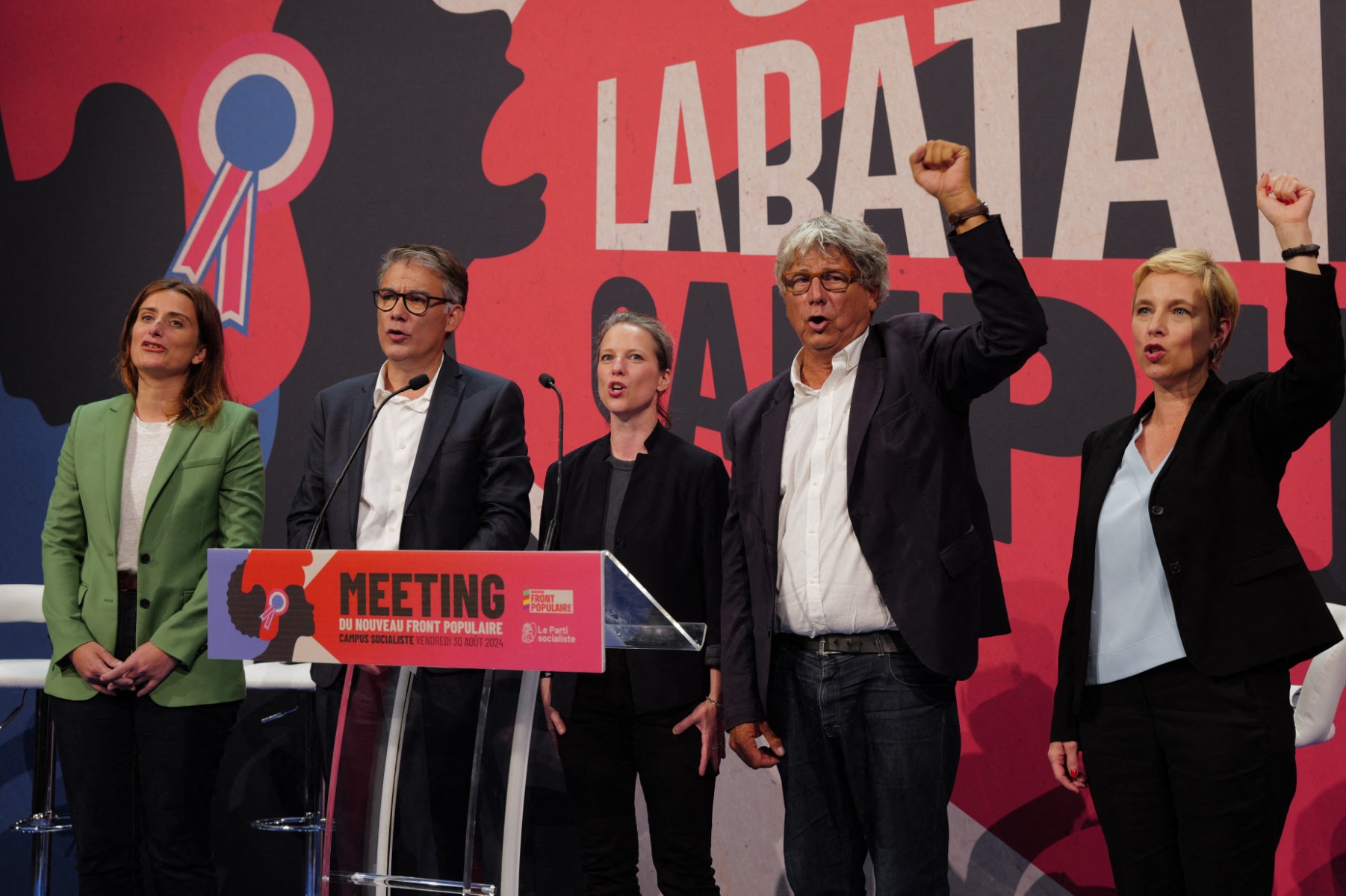 La paille et la poutre : Lucie Castets, égérie du NFP, s'indigne d'une possible union des droites