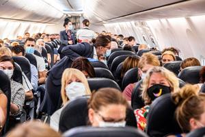 avion passagers AFP