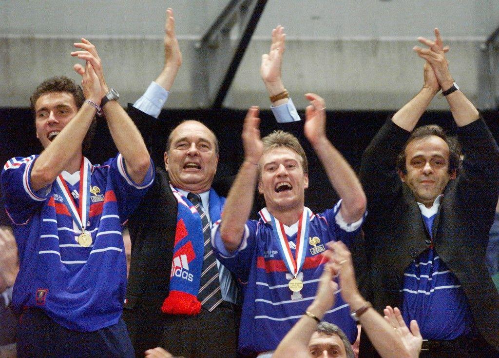 Jacques Chirac Coupe du Monde 1998 AFP