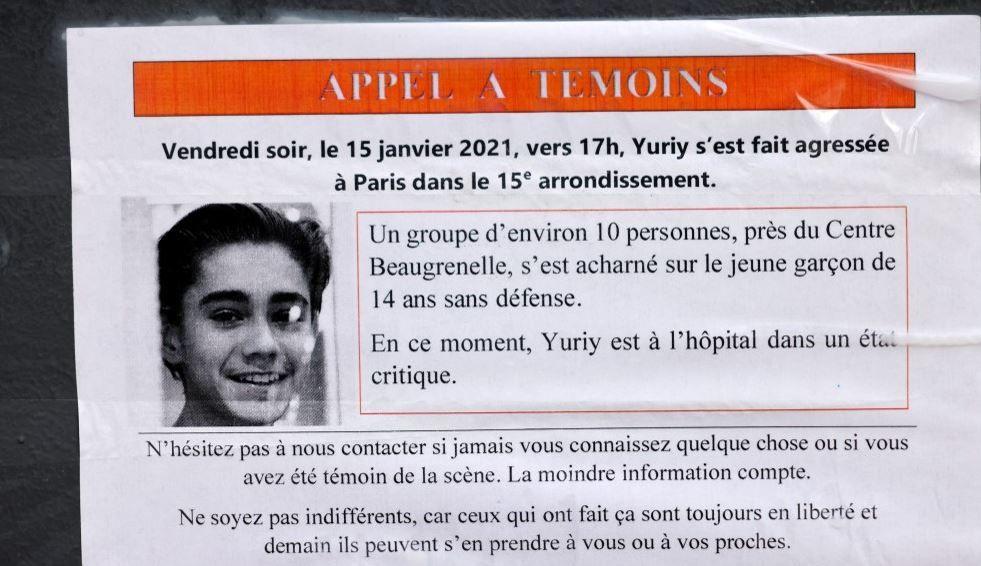 yuriy appel à témoins bandes rivales rixes AFP