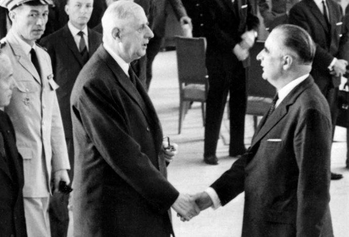 Pompidou De Gaulle AFP