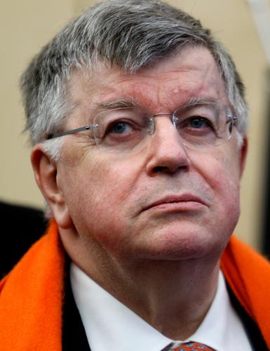 L'ex-PDG de France Telecom, Didier Lombard le 18 Janvier 2010.