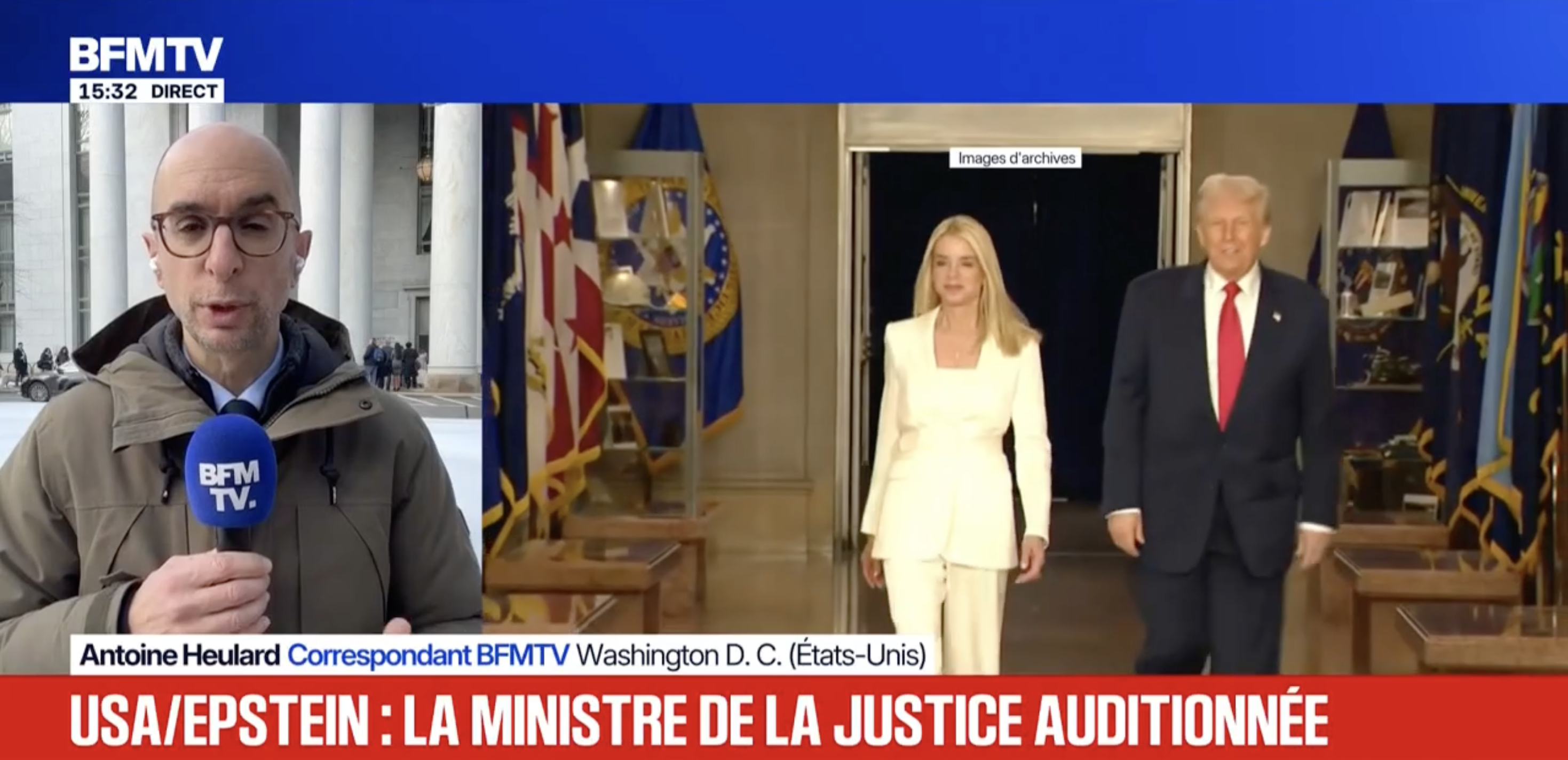 Affaire Epstein : à quoi s'attendre de l'audition de Pam Bondi, procureure générale des États-Unis ?