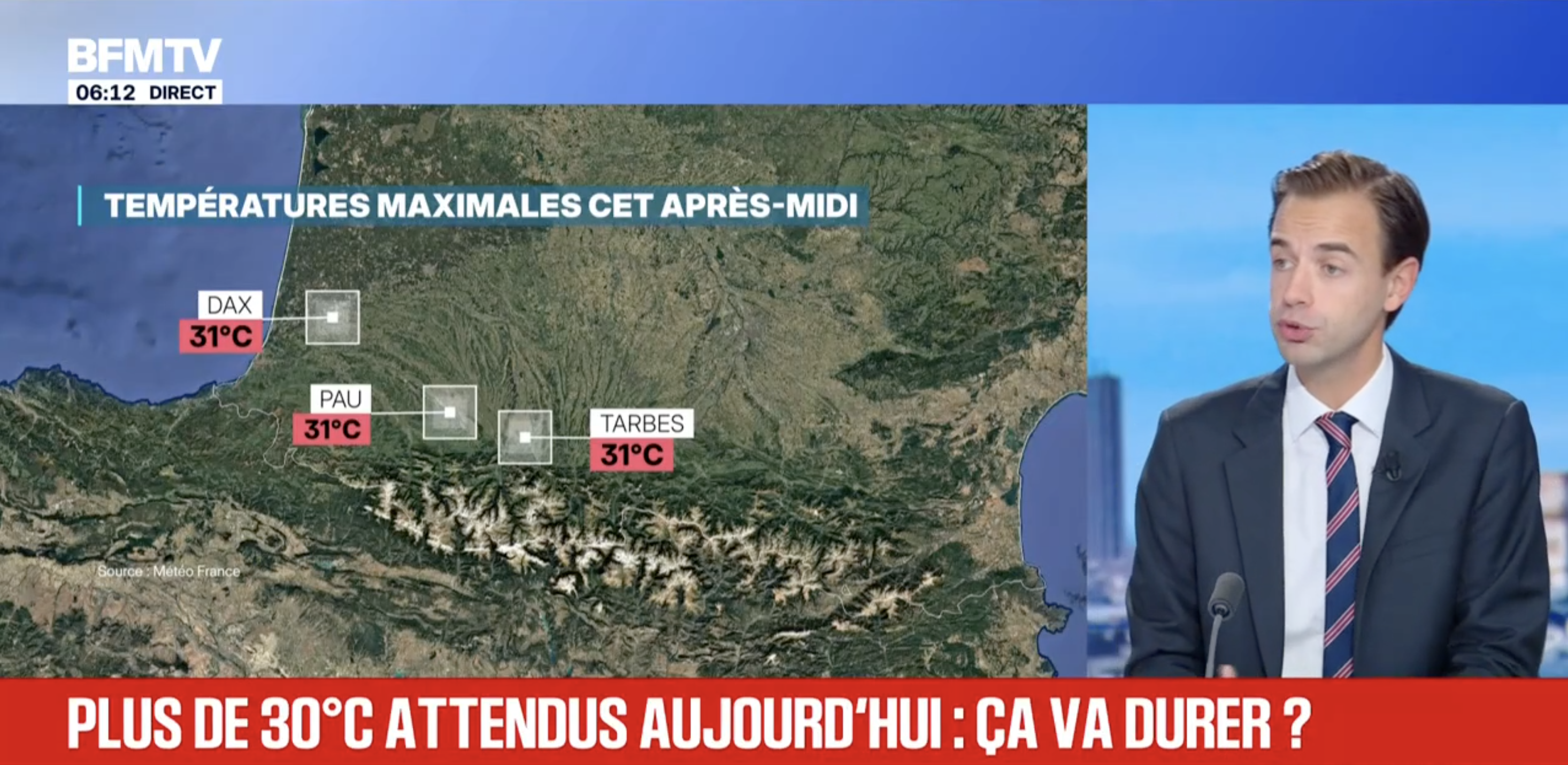 Jusqu'à 30°C attendus cette semaine, un pic de chaleur exceptionnel pour une mi-octobre