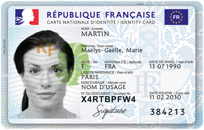 Carte d'identité