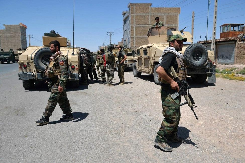 Afghanistan armée commando AFP