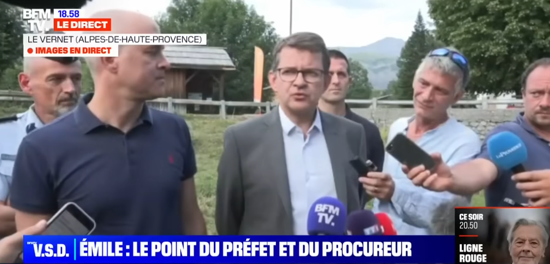 Pépite vidéo disparition d'émile 10 juillet