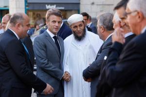 Emmanuel Macron islam AFP