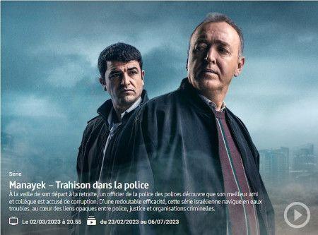 Manayek-Trahison dans la police" d'Alon Zingman