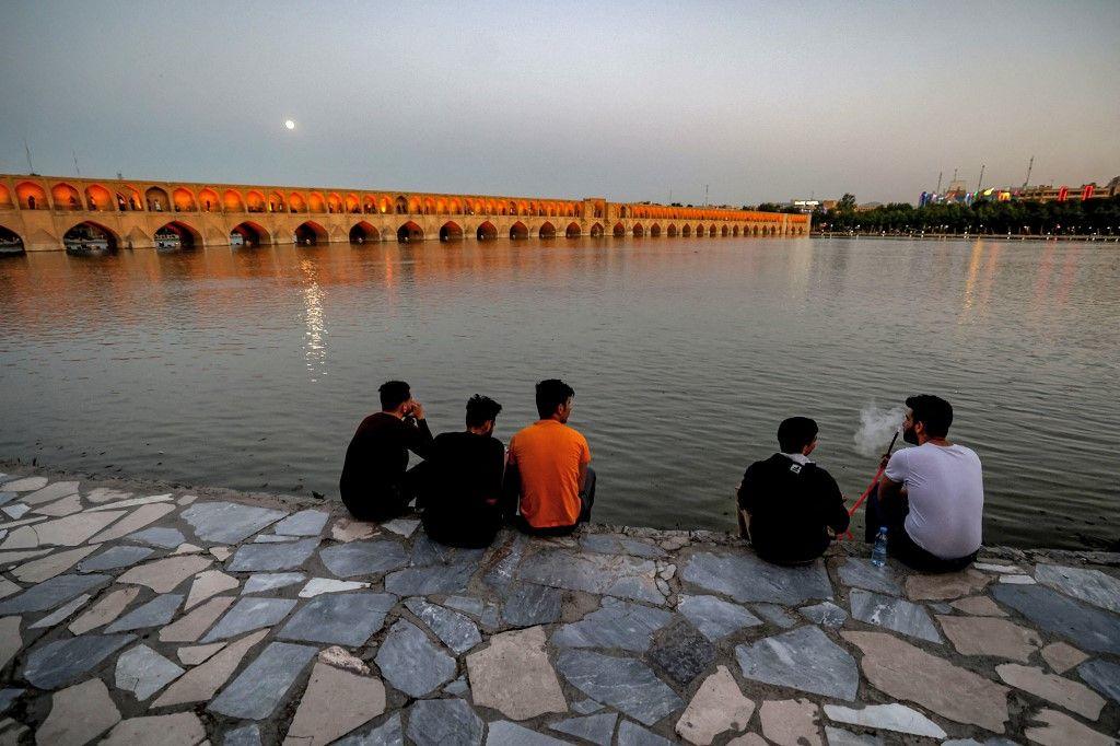 Iran rivière AFP
