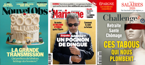 À la Une de vos hebdos cette semaine