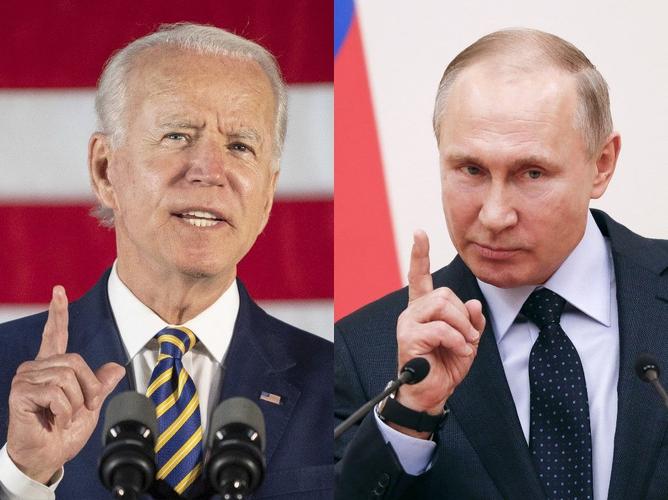 Joe Biden Vladimir Poutine - AFP