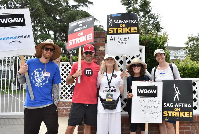 scénaristes américains AFP