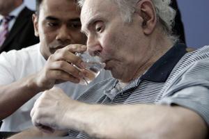 eau boire Ehpad AFP