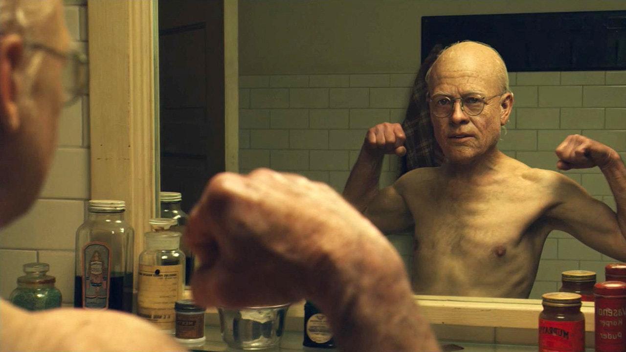 Brad Pitt en Benjamin Button, jeune vieux satisfait de son sort