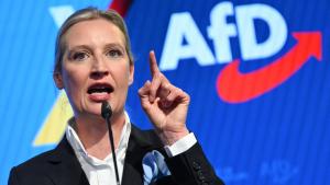 La codirigeante du parti Alternative für Deutschland, Alice Weidel, à Berlin, le 23 février 2025.