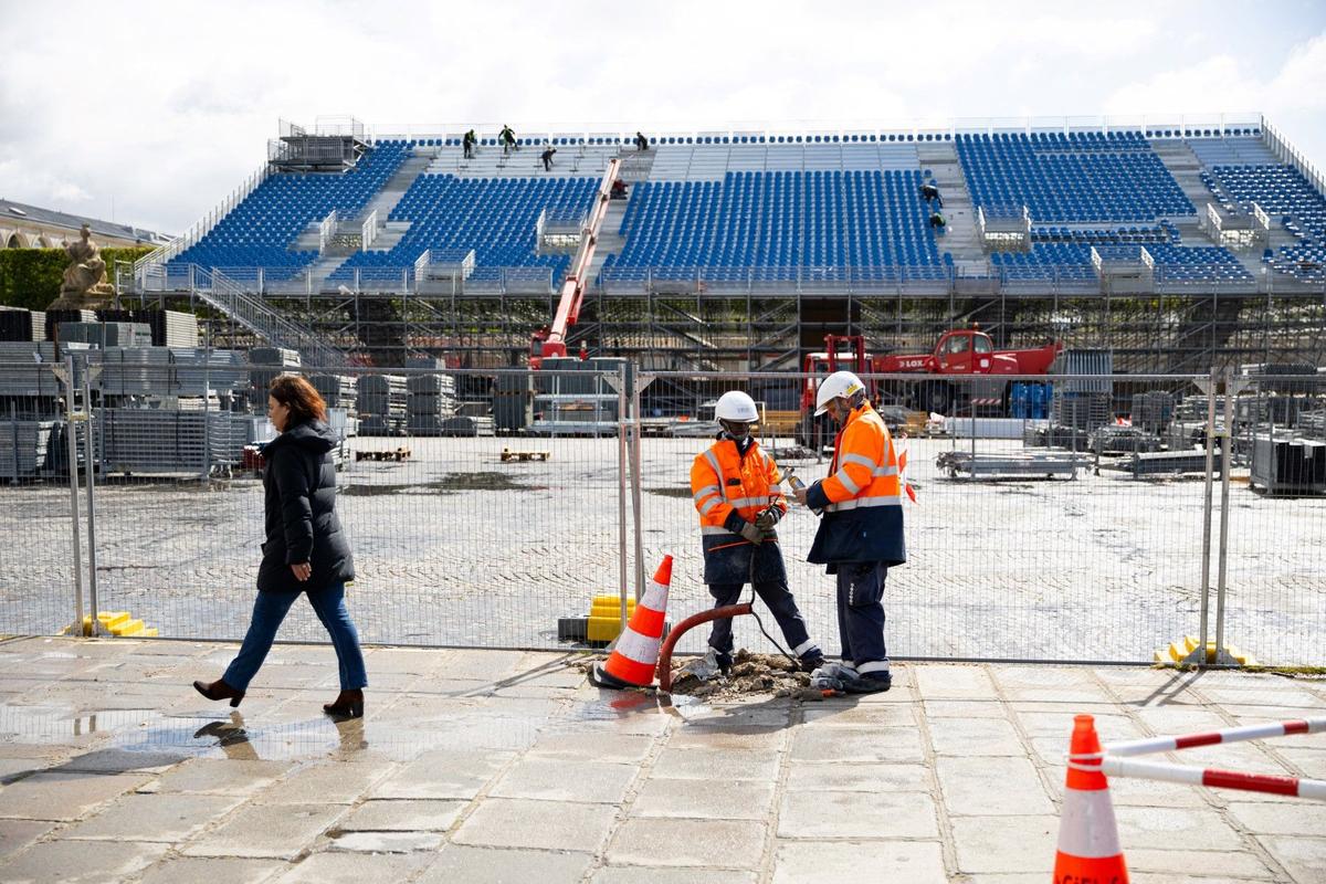 jeux olympiques chantier AFP
