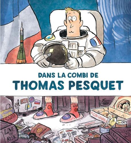 Dans la combi de Thomas Pesquet