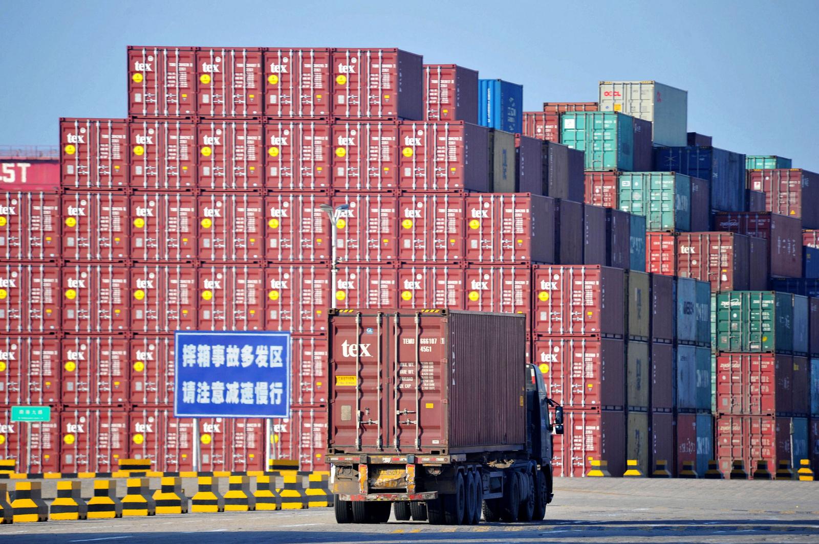 containers chine - AFP