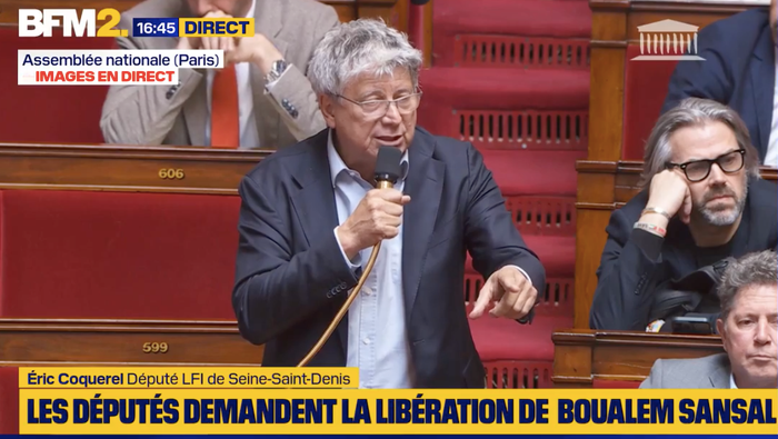 Eric Coquerel sur son vote contre la résolution : "Ça ne serait pas efficace. Il vaut mieux ne rien faire du tout"