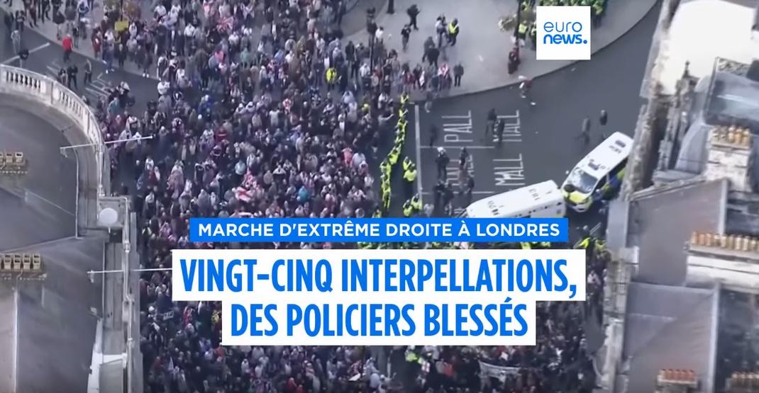 La capitale britannique a connu samedi 13 septembre 2025 l’une des plus vastes manifestations d’extrême droite de ces dernières années. 