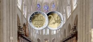 La Monnaie de Paris met en circulation une nouvelle pièce commémorative de 2 euros à l’effigie de la cathédrale Notre-Dame de Paris