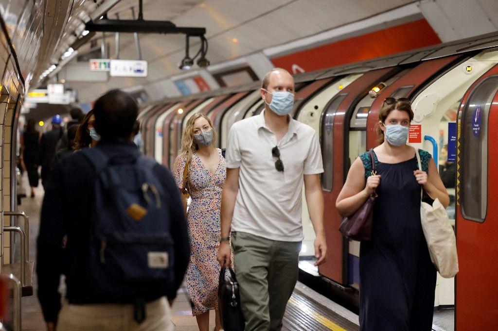 Londres métro AFP