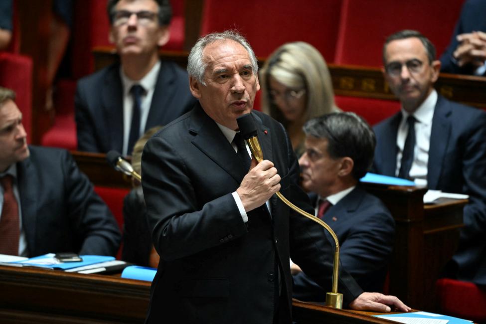Le Premier ministre français François Bayrou s'exprime lors d'une séance de questions au gouvernement à l'Assemblée nationale, chambre basse du Parlement français, à Paris, le 24 juin 2025.