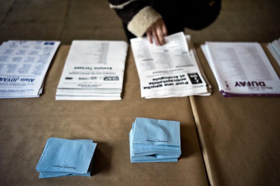 bulletin de vote élections régionales AFP