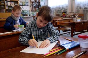 école Ukraine AFP