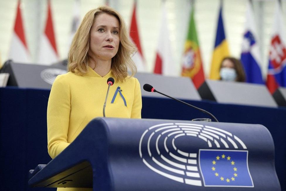 Kaja Kallas Estonie AFP