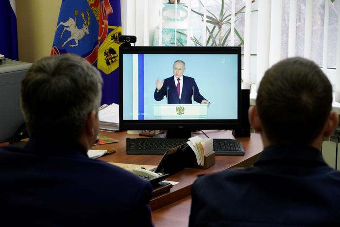 Vladimir Poutine télévision AFP