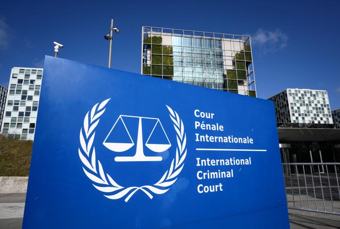 La Cour pénale internationale (CPI) à La Haye le 28 mars 2026.