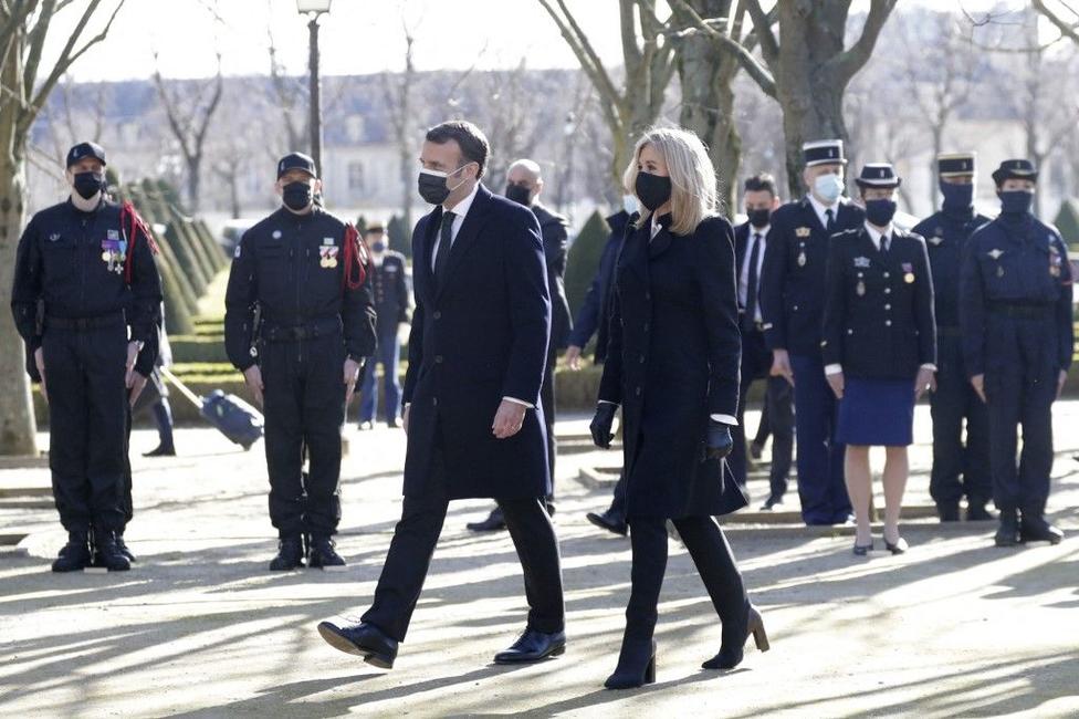 Emmanuel Macron hommage victimes du terrorisme AFP