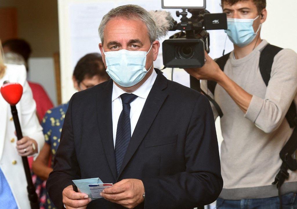Xavier Bertrand vote AFP