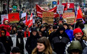 manifestation Allemagne salaires AFP